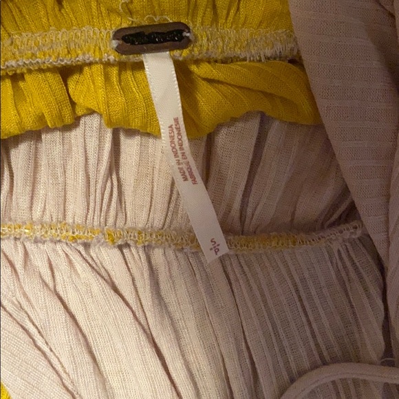 NWOT free people sleeveless colorblock top - Picture 8 of 8